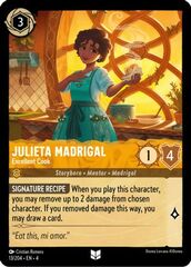 Julieta Madrigal - Excellent Cook - 13/204 - Uncommon - Cold Foil