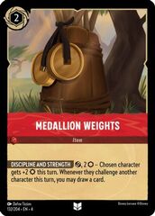 Medallion Weights - 132/204 - Uncommon - Cold Foil