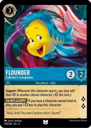 Flounder - Collectors Companion - 144/204 - Uncommon