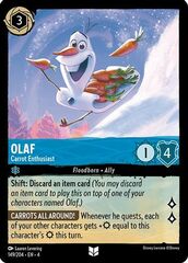 Olaf, Carrot Enthusiast (0149) - Cold Foil