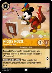 Mickey Mouse - Leader of the Band - 15/204 - Uncommon - Cold Foil