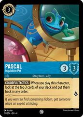 Pascal, Inquisitive Pet (0151) - Cold Foil