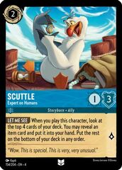 Scuttle - Expert on Humans - 154/204 - Uncommon - Cold Foil