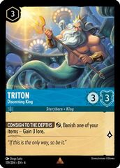 Triton - Discerning King - 159/204 - Rare - Cold Foil