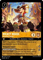 Mickey Mouse - Musketeer Captain - 16/204 - Legendary