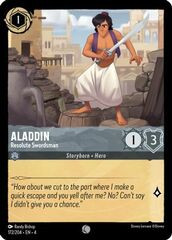 Aladdin - Resolute Swordsman - 172/204 - Common - Cold Foil