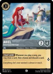 Ariel - Determined Mermaid - 174/204 - Common - Cold Foil