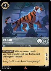 Rajah - Royal Protector - 192/204 - Rare - Cold Foil