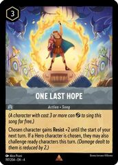 One Last Hope - 197/204 - Rare - Cold Foil