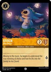 Stitch, Alien Dancer (0023) - Cold Foil