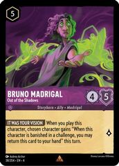 Bruno Madrigal - Out of the Shadows - 38/204 - Rare - Cold Foil