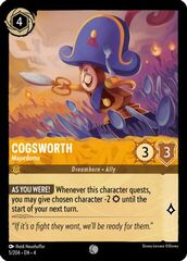 Cogsworth - Majordomo - 5/204 - Common - Cold Foil