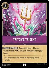 Triton's Trident (0066) - Cold Foil