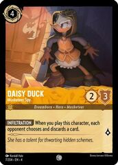 Daisy Duck, Musketeer Spy (0007) - Cold Foil