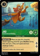 Jaq - Connoisseur of Climbing - 77/204 - Common - Cold Foil