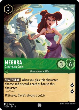 Megara - Captivating Cynic - 79/204 - Common