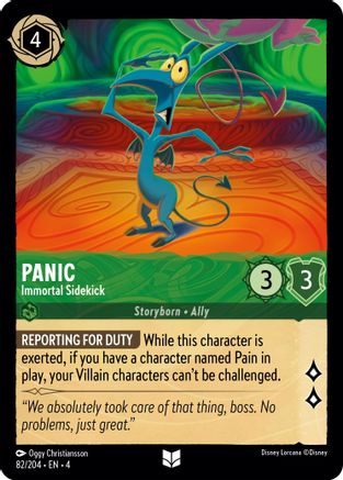 Panic - Immortal Sidekick - 82/204 - Uncommon - Cold Foil