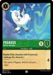 Pegasus - Gift for Hercules - 84/204 - Common - Cold Foil