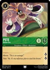 Pete - Rotten Guy - 86/204 - Uncommon - Cold Foil