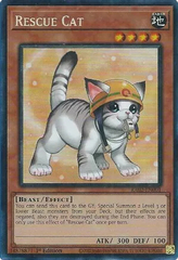 Rescue Cat (Alternate Art) - RA02-EN001 - Prismatic Collector's Rare - 1st Edition