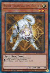 Ryko, Lightsworn Hunter - RA02-EN003 - Prismatic Ultimate Rare - 1st Edition