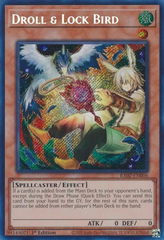 Droll & Lock Bird (Alternate Art) - RA02-EN006 - Secret Rare - 1st Edition