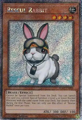 Rescue Rabbit - RA02-EN008 - Platinum Secret Rare - 1st Edition