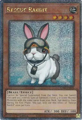 Rescue Rabbit - RA02-EN008 - Quarter Century Secret Rare - 1st Edition