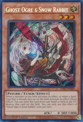 Ghost Ogre & Snow Rabbit (Alternate Art) - RA02-EN009 - Secret Rare - 1st Edition