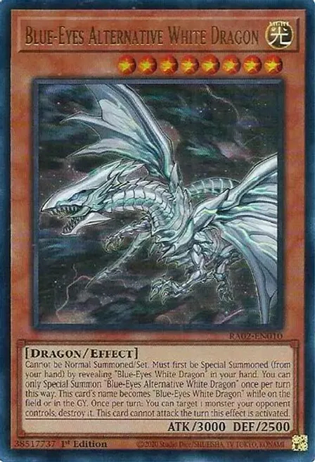 Yu-Gi-Oh! Blue-Eyes factory Alternative Ultimate Dragon By Konami