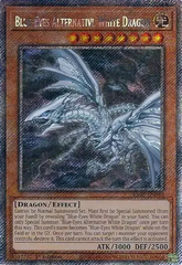 Blue-Eyes Alternative White Dragon - RA02-EN010 - Platinum Secret Rare - 1st Edition