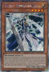 Silent Swordsman - RA02-EN011 - Platinum Secret Rare - 1st Edition