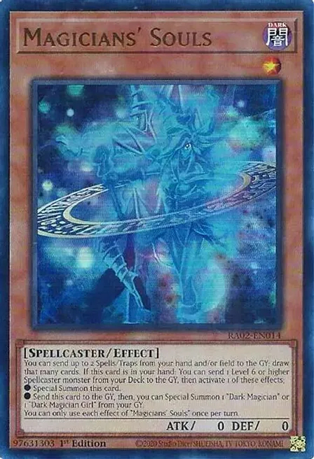 Magicians Souls - RA02-EN014 - Ultra Rare - 1st Edition