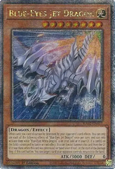 Blue-Eyes Jet Dragon - RA02-EN017 - Quarter Century Secret Rare - 1st Edition