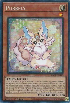 Purrely - RA02-EN018 - Prismatic Collectors Rare - 1st Edition