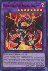 Masquerade the Blazing Dragon - RA02-EN022 - Super Rare - 1st Edition