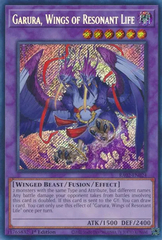 Garura, Wings of Resonant Life - RA02-EN024 - Super Rare - 1st Edition