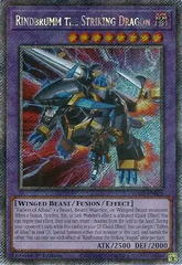 Rindbrumm the Striking Dragon - RA02-EN025 - Platinum Secret Rare - 1st Edition