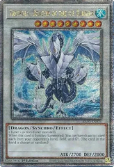 Trishula, Dragon of the Ice Barrier - RA02-EN026 - Quarter Century Secret Rare - 1st Edition