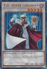 T.G. Hyper Librarian - RA02-EN027 - Prismatic Ultimate Rare - 1st Edition