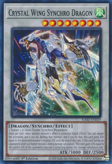 Crystal Wing Synchro Dragon - RA02-EN029 - Super Rare - 1st Edition