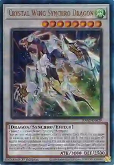 Crystal Wing Synchro Dragon - RA02-EN029 - Prismatic Ultimate Rare - 1st Edition