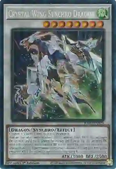 Crystal Wing Synchro Dragon - RA02-EN029 - Prismatic Collector's Rare - 1st Edition