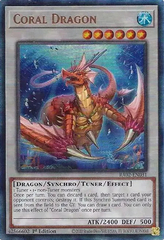 Coral Dragon - RA02-EN031 - Prismatic Ultimate Rare - 1st Edition