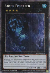 Abyss Dweller - RA02-EN033 - Platinum Secret Rare - 1st Edition