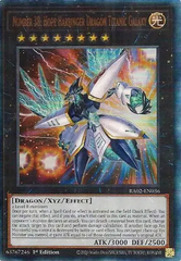 Number 38: Hope Harbinger Dragon Titanic Galaxy - RA02-EN036 - Prismatic Ultimate Rare - 1st Edition