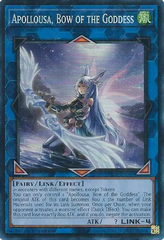 Apollousa, Bow of the Goddess (Alternate Art) - RA02-EN040 - Prismatic Collector's Rare - 1st Edition