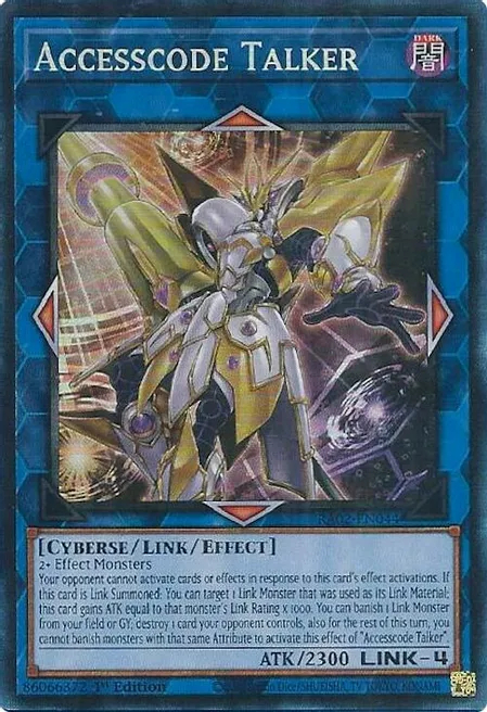 Accesscode Talker - RA02-EN044 - Prismatic Collectors Rare - 1st Edition