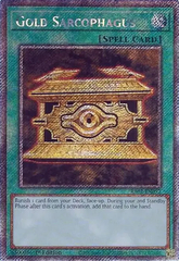 Gold Sarcophagus - RA02-EN052 - Platinum Secret Rare - 1st Edition