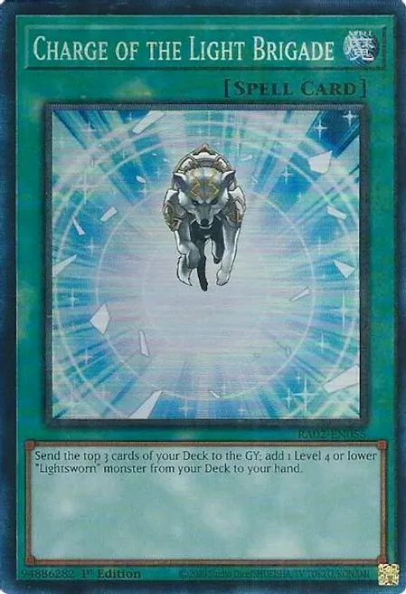 Charge of the Light Brigade - RA02-EN055 - Prismatic Collectors Rare - 1st Edition